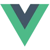 The logo of vue