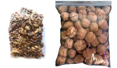 2 packs of walnuts