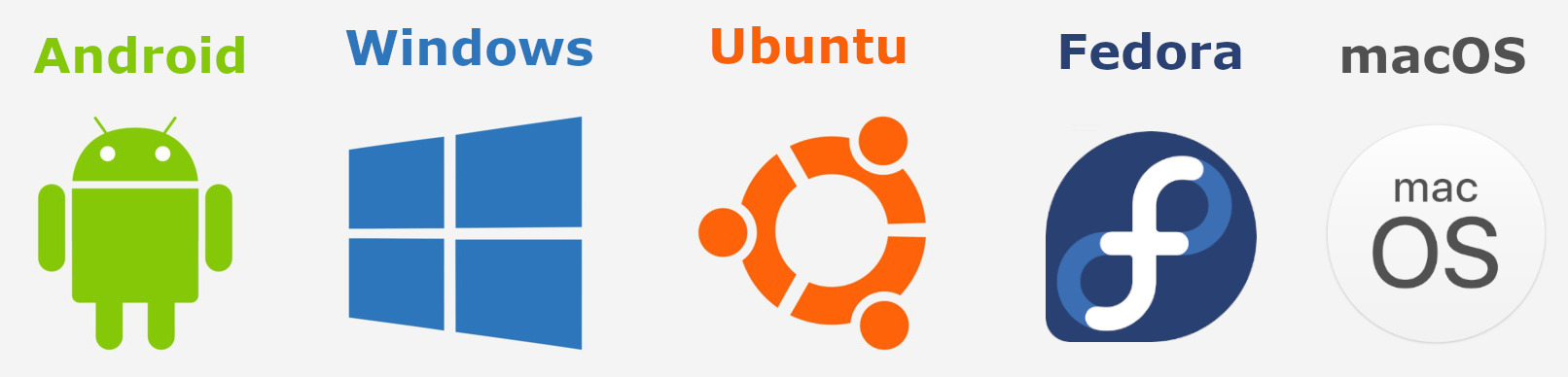 Popular Operating system brands