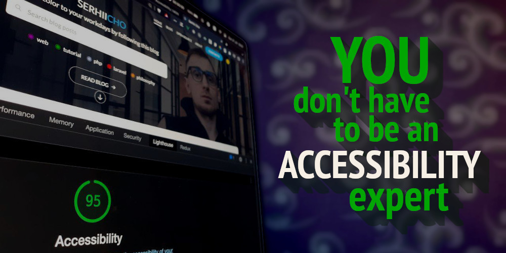 Post You don't have to be an Accessibility expert to know this